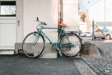 Ulovligt parkerede cykler
