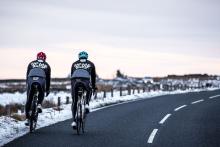 Vinter træning på cykel