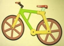 Cykel skabt af genbrugspap