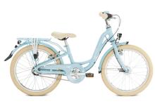 lyseblå pige cykel
